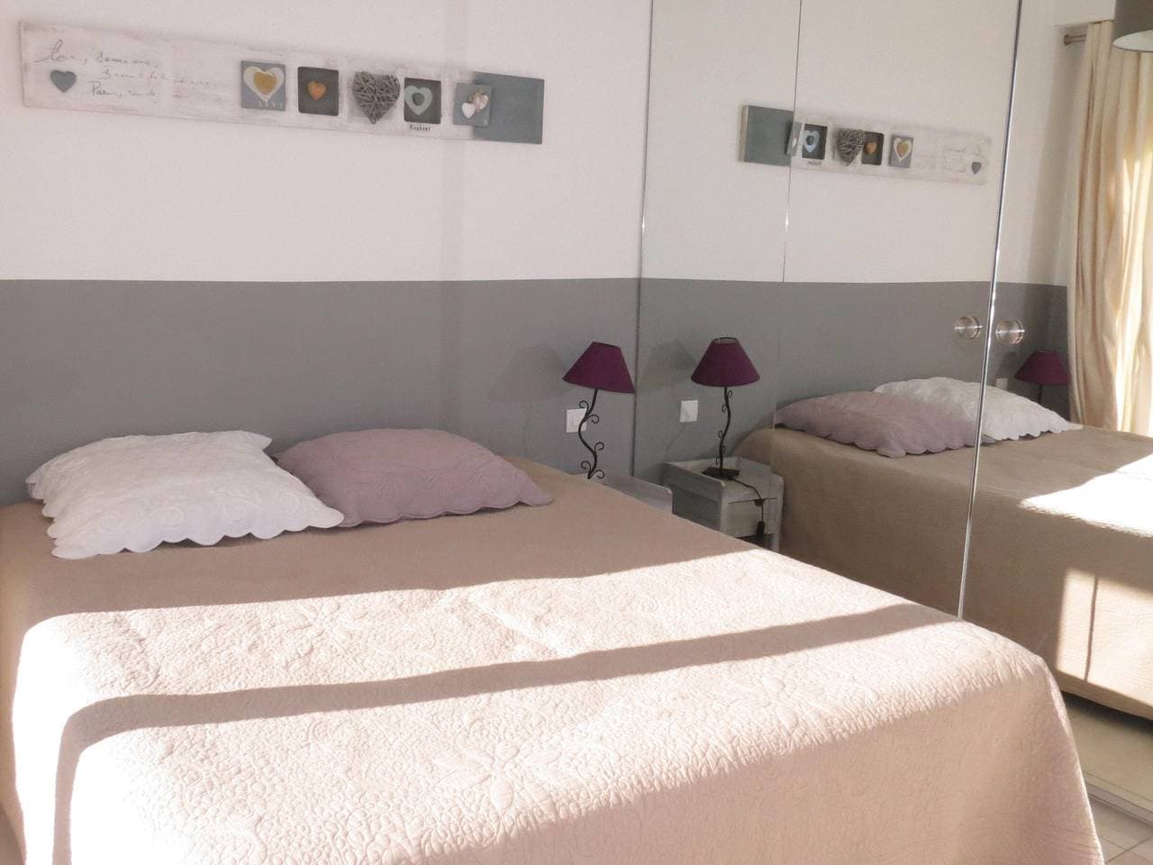 Foto 10 von 18: 2-Zimmer-Wohnung mit Klimaanlage, Meerblick und Parkplatz in Sainte-Maxime