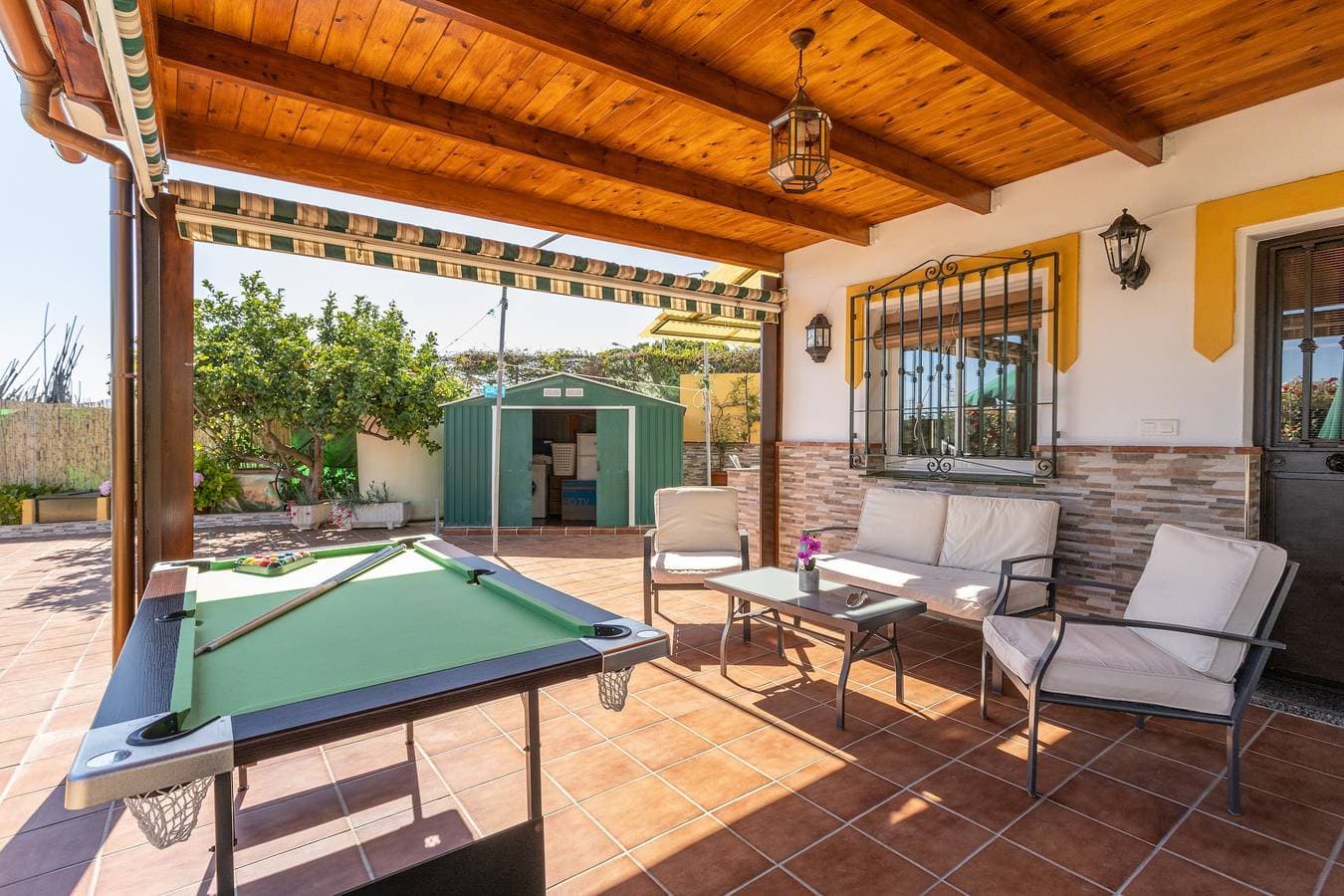 Foto 5 von 25: Ferienhaus Casita Puente Viejo mit Pool, WLAN, A-C, Terrassen & Garten