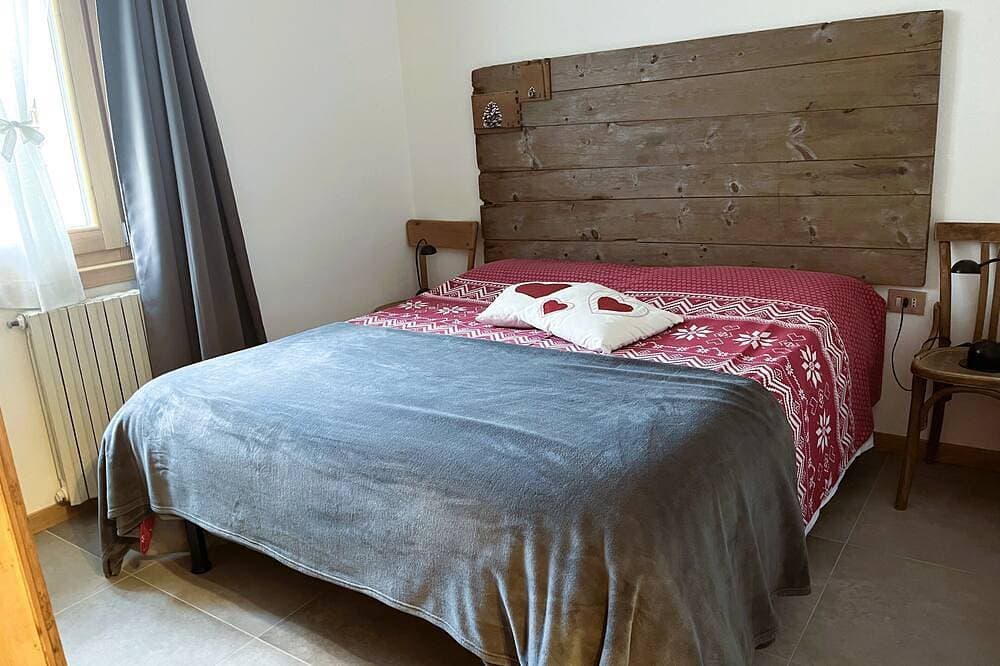 Foto 6 von 29: Temelin Apartment - 8 beds Via Funivie 63 Bormio Stelvio Slope view
