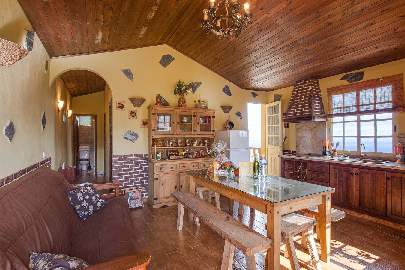 Foto 6 von 22: Ferienhaus Casa La Chocita mit Meerblick, Bergblick