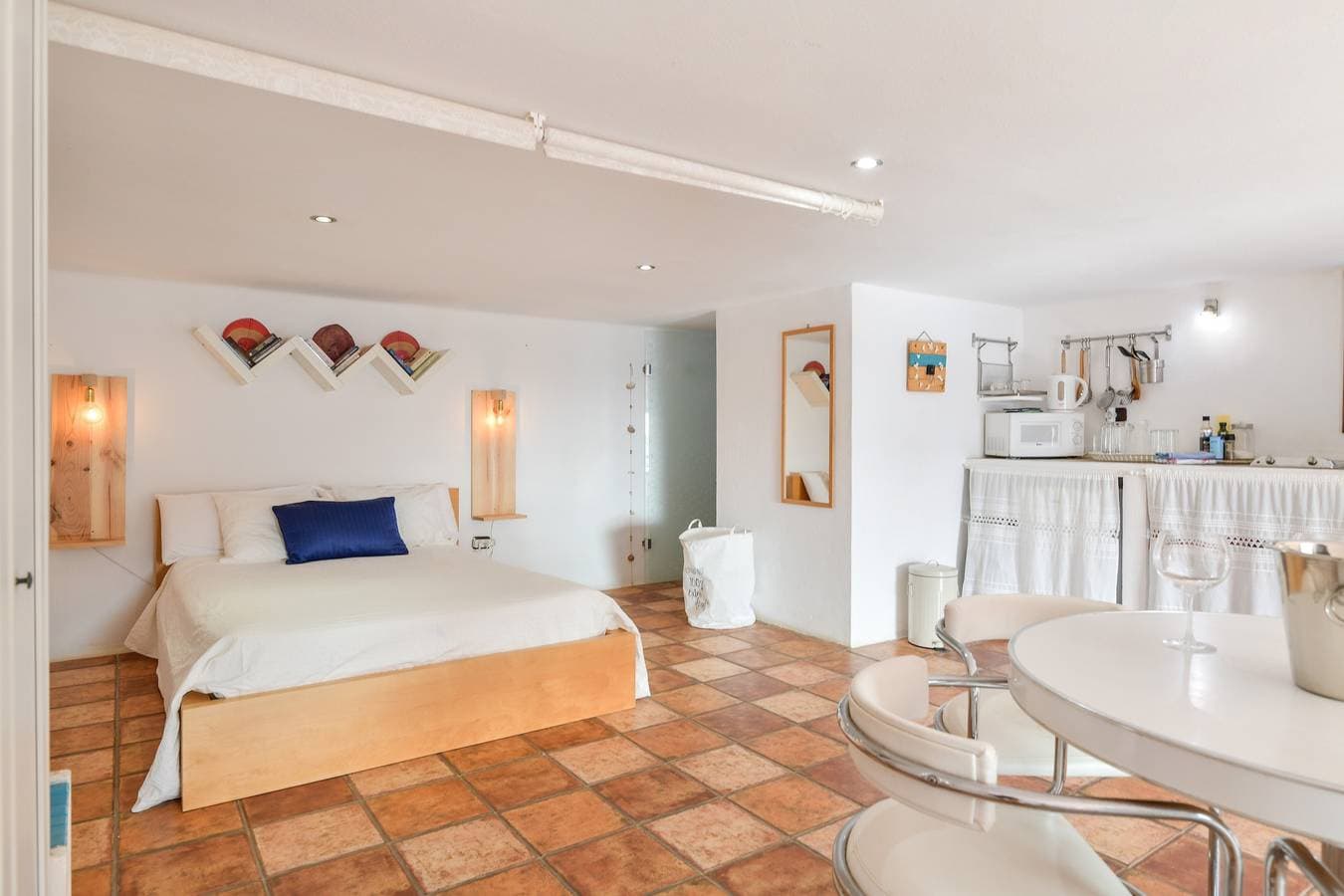 Foto 13 von 21: Einzimmerwohnung Loft la Petite mit WLAN, Garten und Terrasse; Parkplätze vorhanden