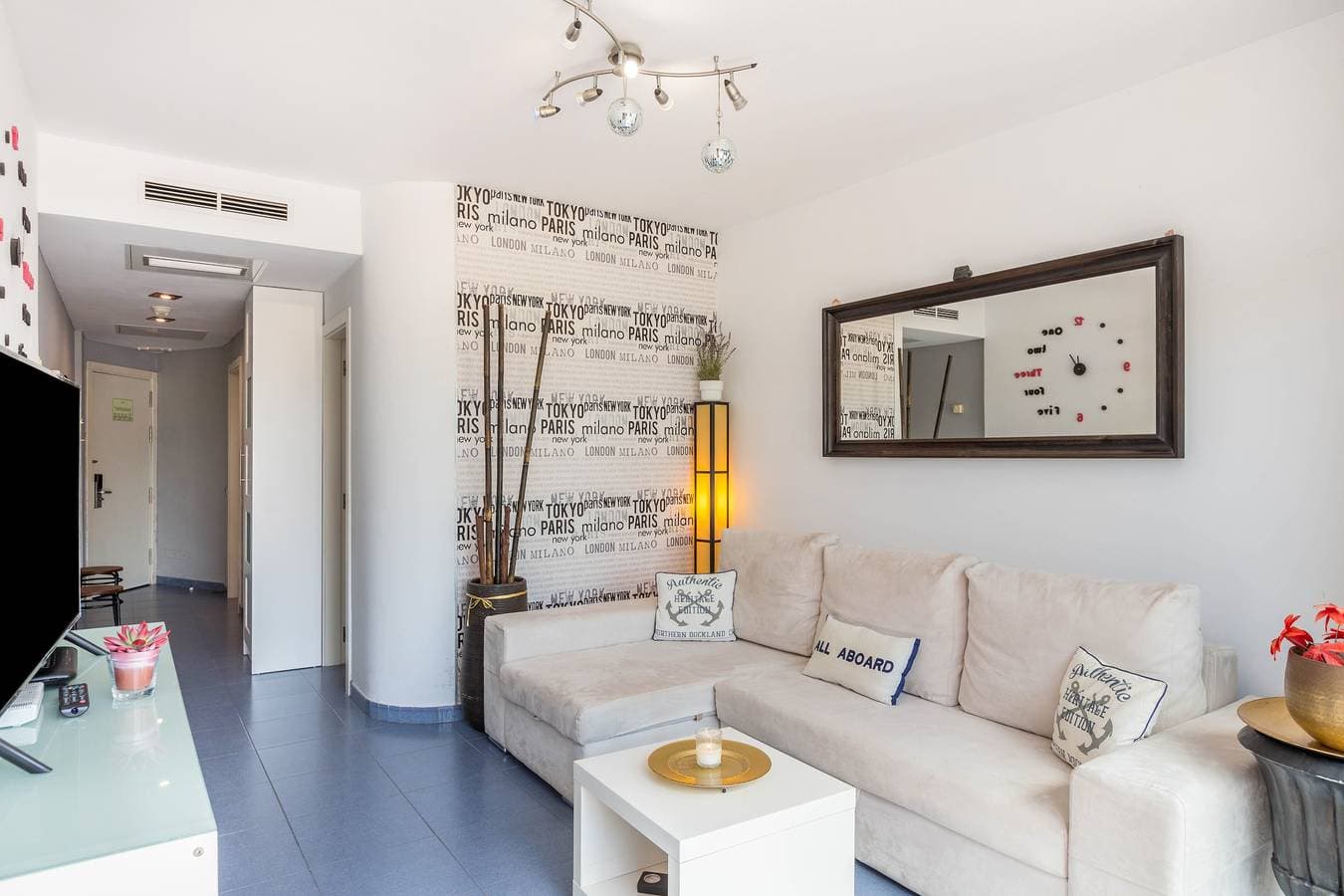 Foto 8 von 21: Ferienwohnung 'Riviera Peace' in Strandnähe mit Gemeinschaftspool und WLAN