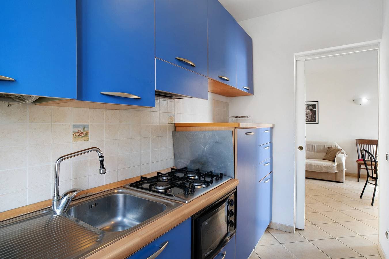 Foto 10 von 23: Ferienwohnung 'Sardegnoli, Borgo Dei Pescatori' in Cervo – Strandnah, für 6 Personen