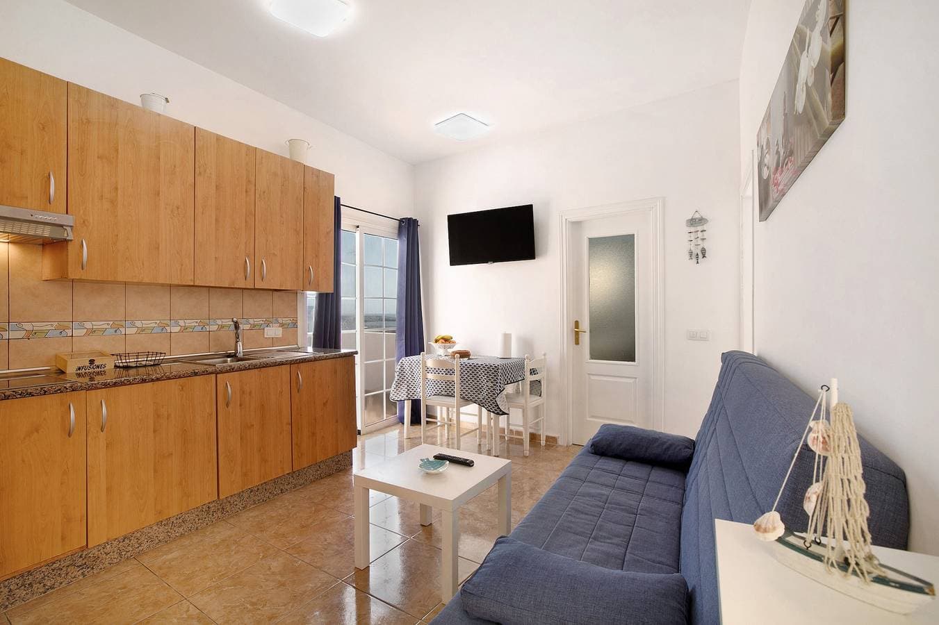 Foto 4 von 22: Ferienwohnung "Atico Las Arenas" mit Meerblick, privater Terrasse und WLAN