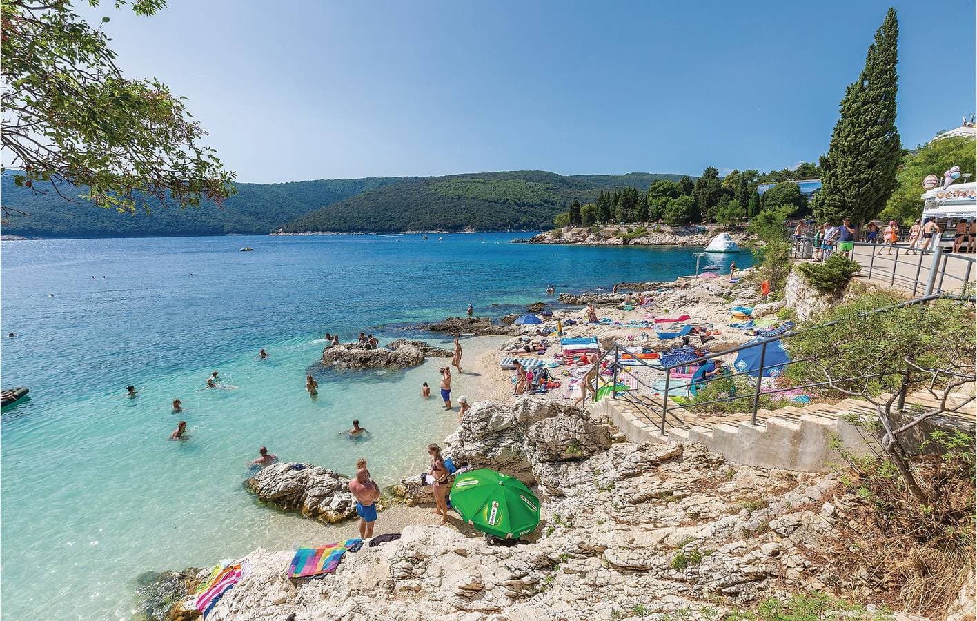 Foto 13 von 19: Gemütliche Ferienwohnung, 600 m vom Strand entfernt, mit WLAN, Klimaanlage und Terrasse