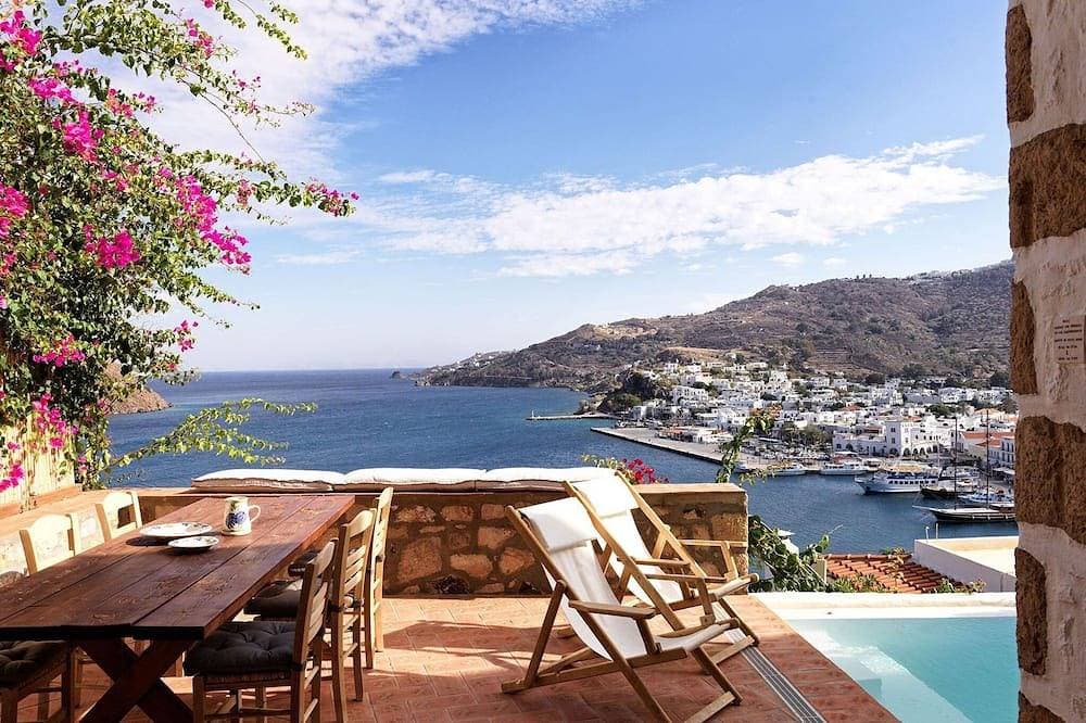 Lavish Patmos Villa | Villa Odysseus’ Haven | Two Bedroom House with Private. 1