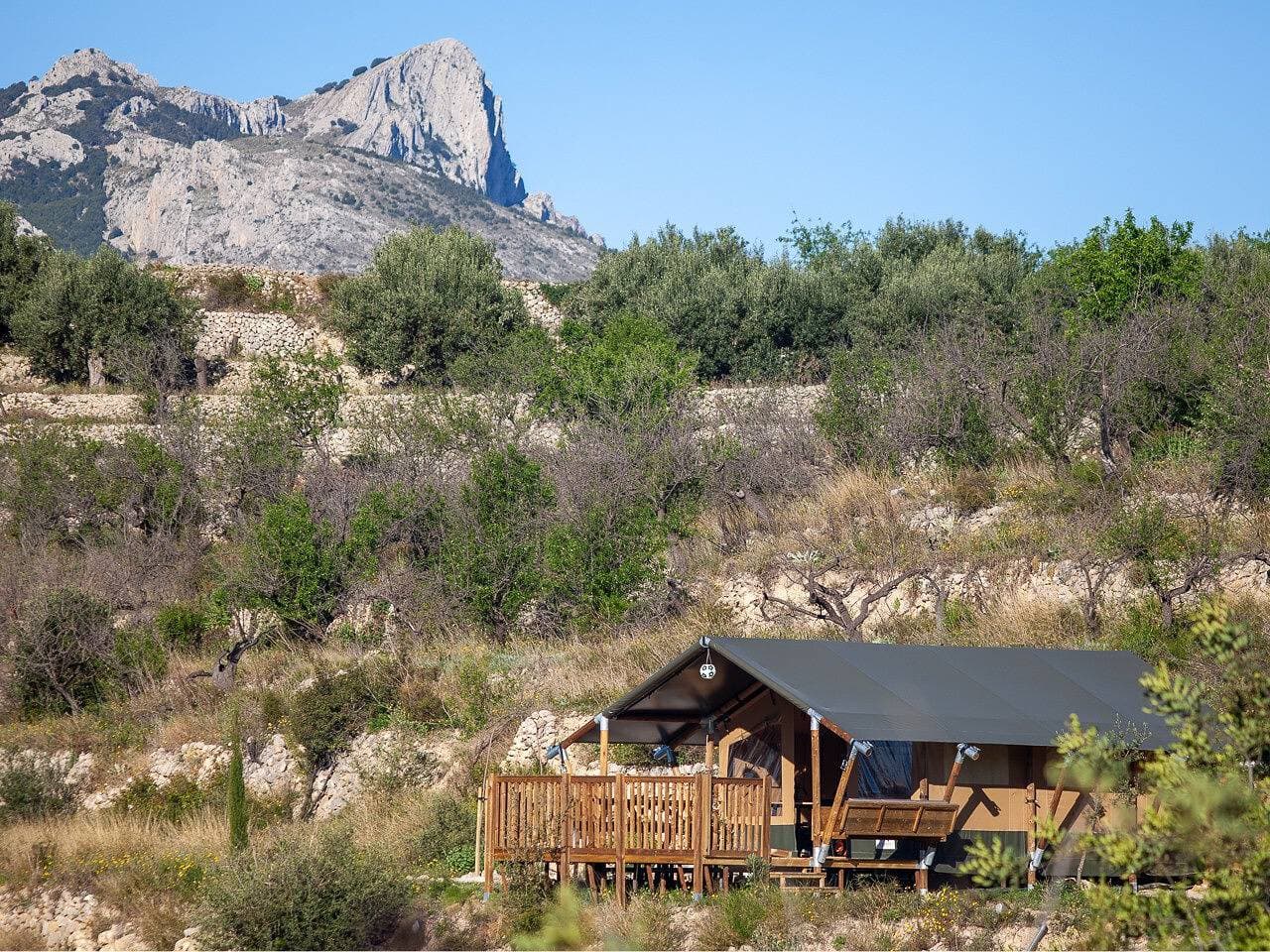 Foto 3 von 27: Glamping 'Tienda De Safari ' mit privater Terrasse und WLAN