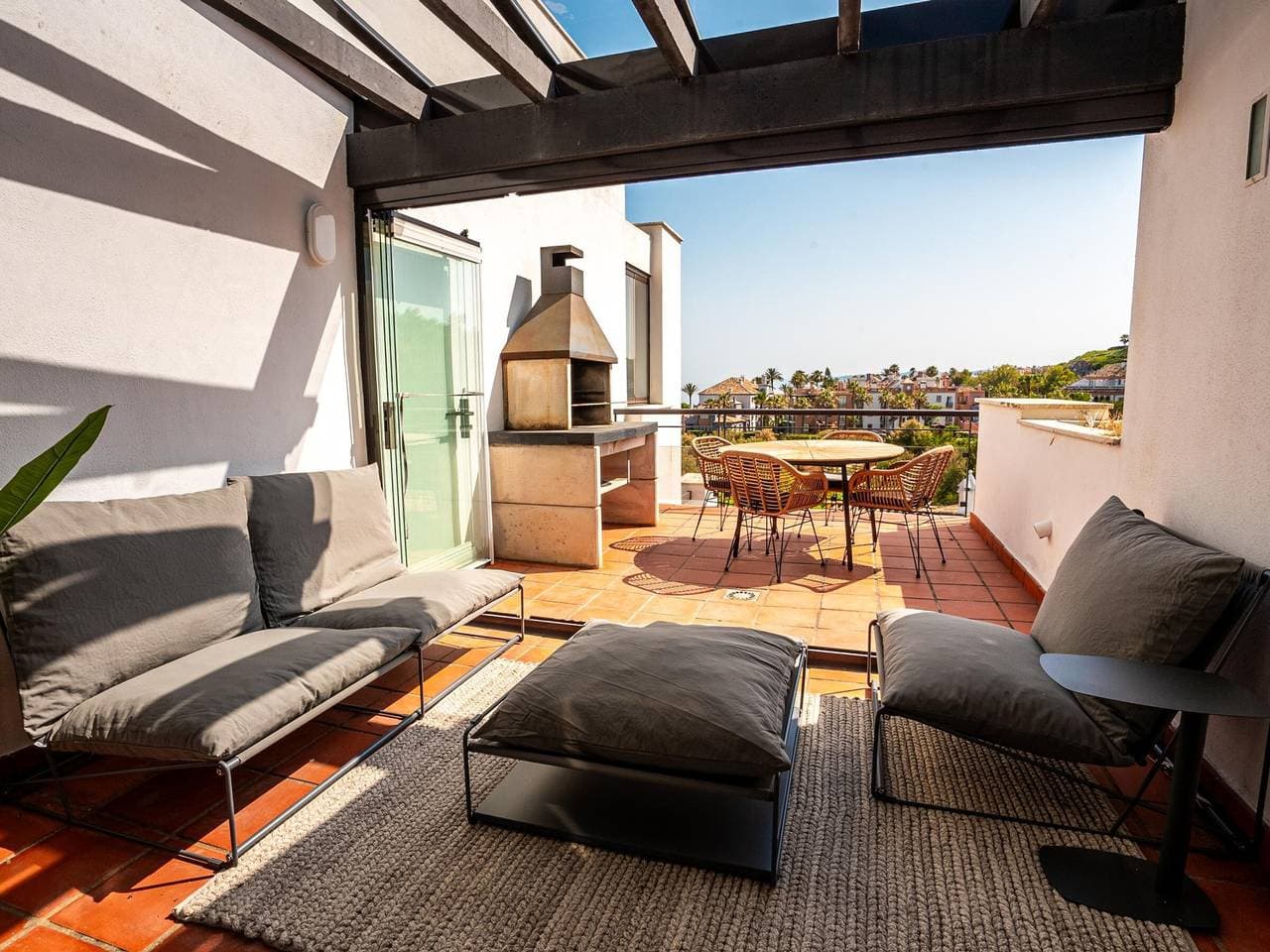 Foto 4 von 25: Penthouse mit Meerblick, 6 Pers.