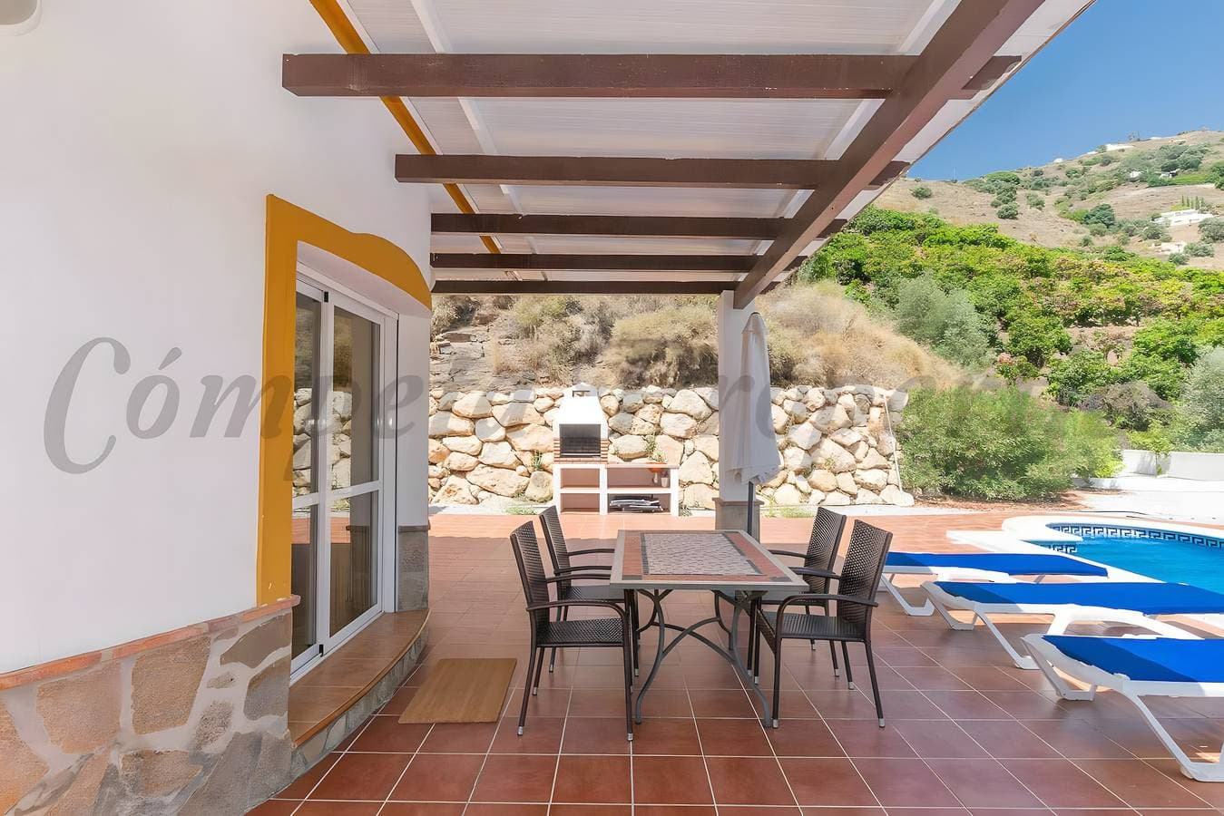 Foto 12 von 14: Ferienhaus „Verdejo“ mit Bergblick, Pool und WLAN