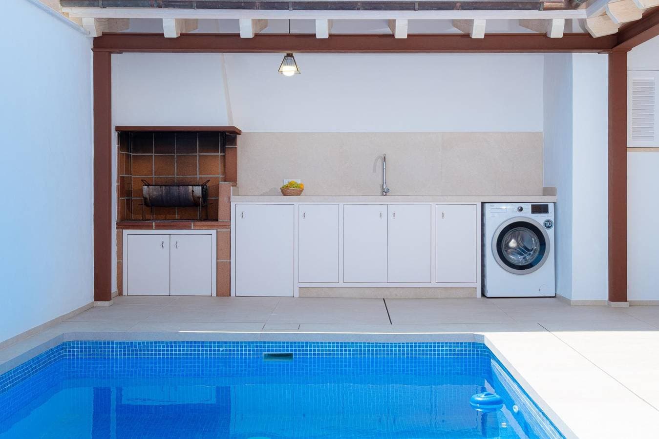 Foto 6 von 32: Sestanyolet - Ferienhaus mit privaten Pool in S'Estanyol (Llucmajor). WiFi gratis