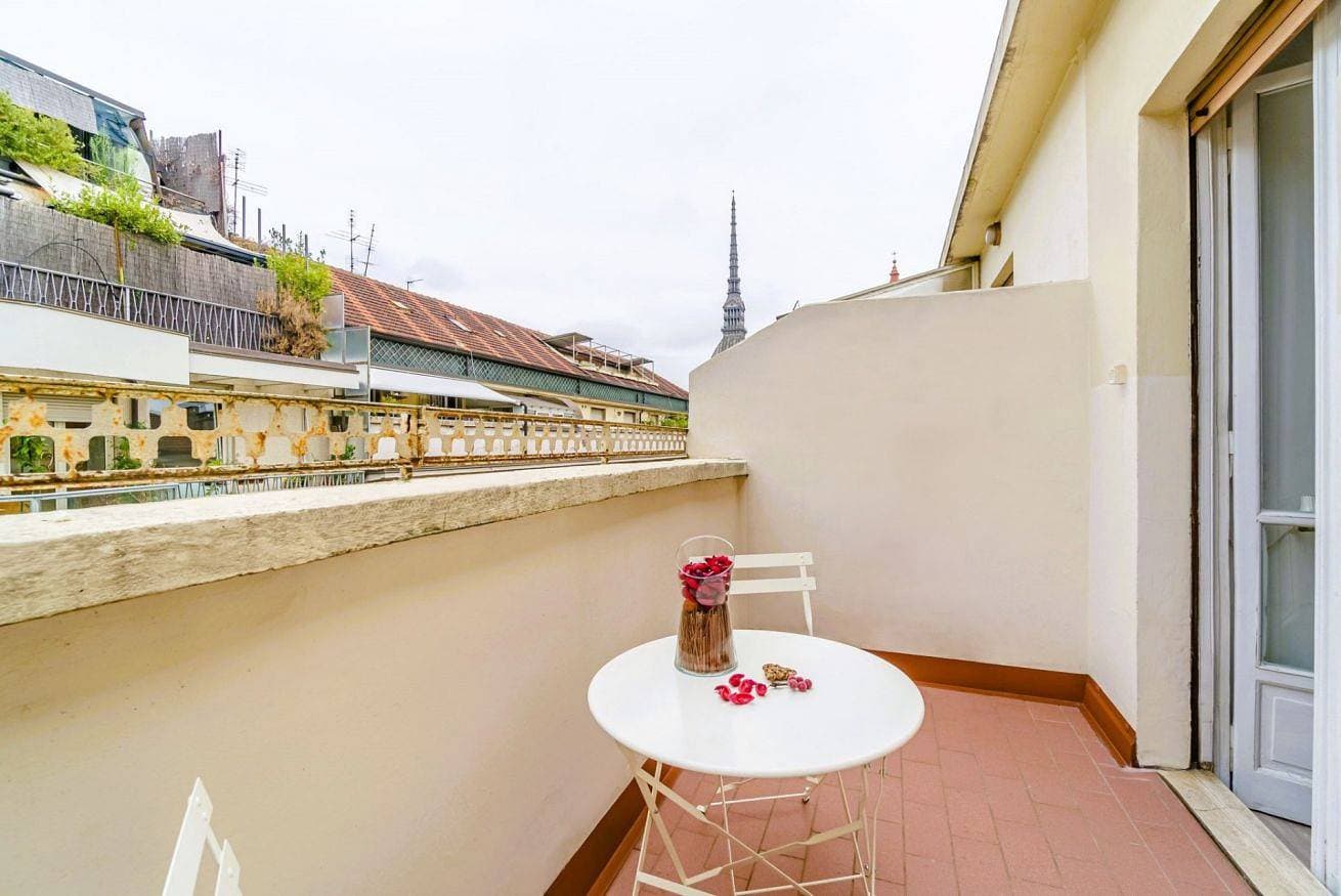Foto 6 von 19: Ferienwohnung für 3 Personen mit Balkon/Terrasse