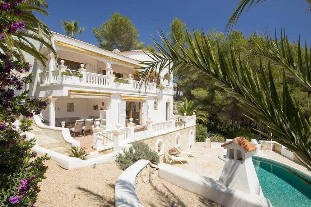 Foto 11 von 24: Top Ferienhaus mit Pool direkt 1. Linie am Strand - einzigartig auf Ibiza