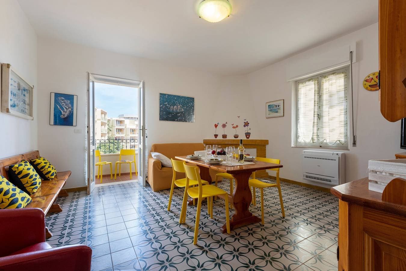 Foto 4 von 26: Apartment San Giovanni Lido nahe am Strand mit Meerblick & Balkon