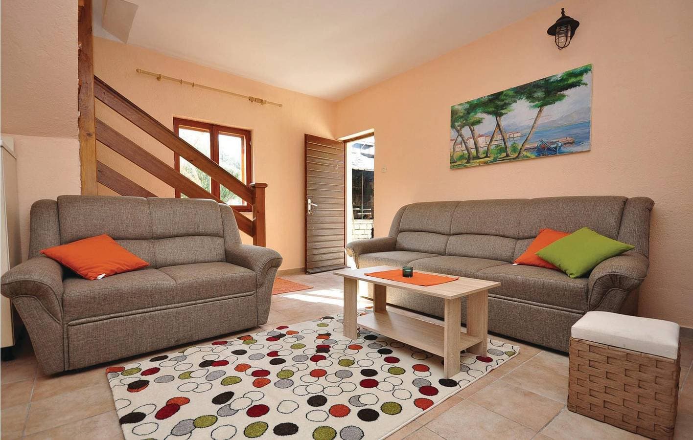 Foto 5 von 38: Charmante 77 m² große Wohnung mit Terrasse, WLAN und nur wenige Schritte vom Meer entfernt