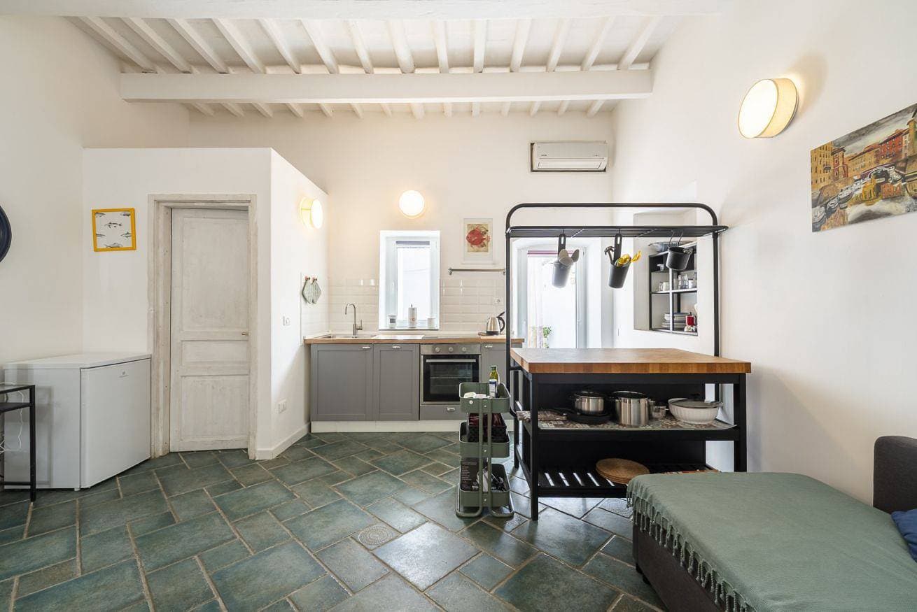 Foto 13 von 18: Ferienwohnung für 3 Personen mit Terrasse