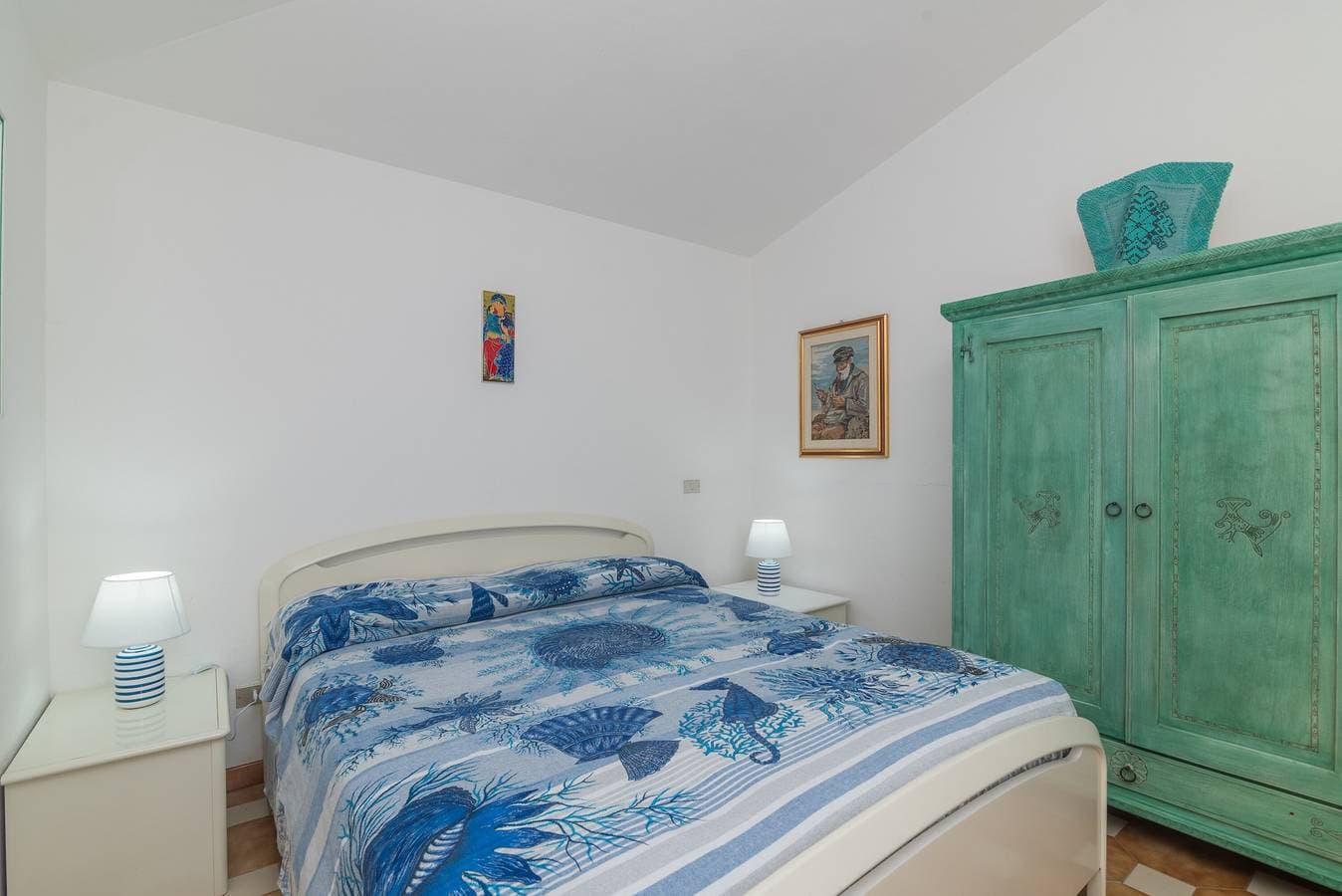 Foto 13 von 20: Ferienhaus „Villetta sul Mare“ mit Meerblick, Garten und Balkon