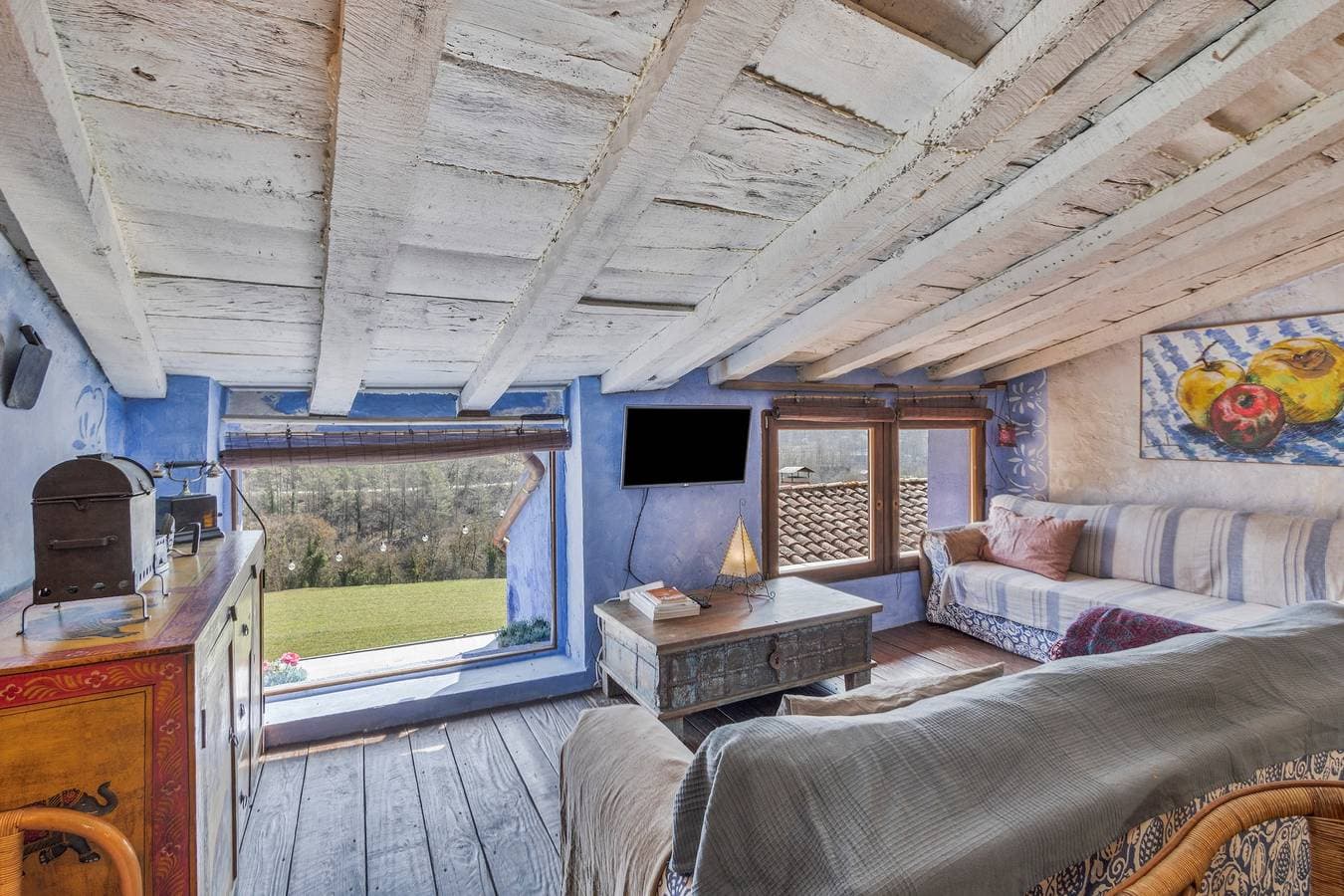 Foto 4 von 42: Ferienhaus "Els Mossos, El Reixac Casa Rural" mit Bergblick, Gemeinschaftspool und WLAN