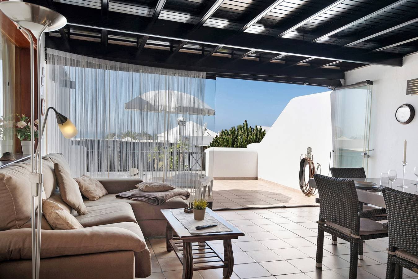 Foto 6 von 30: Ferienwohnung 'Casa Vista Hermosa' mit Meerblick, privater Terrasse und WLAN