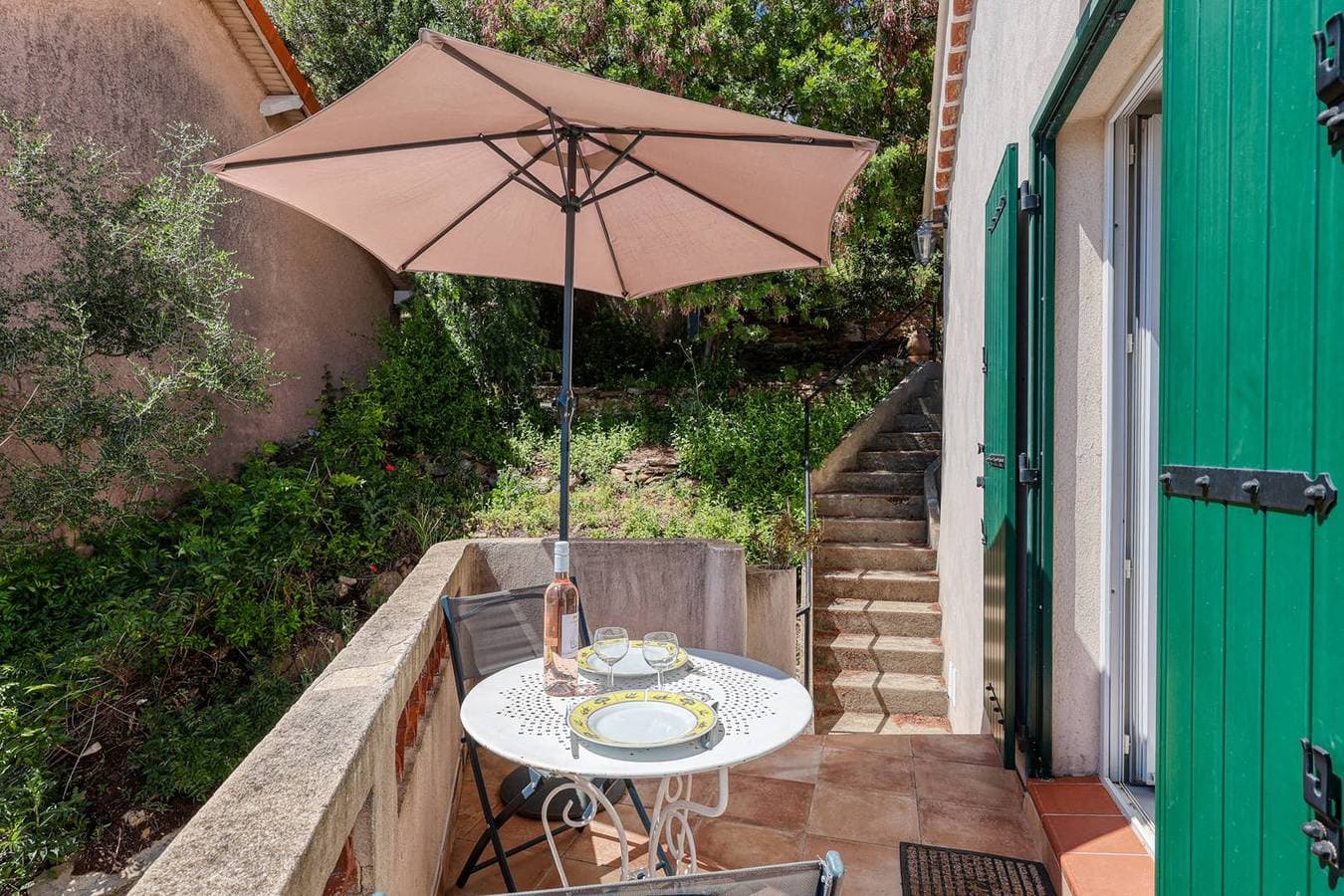 Foto 13 von 19: Ferienwohnung für 2 Personen mit Balkon/Terrasse