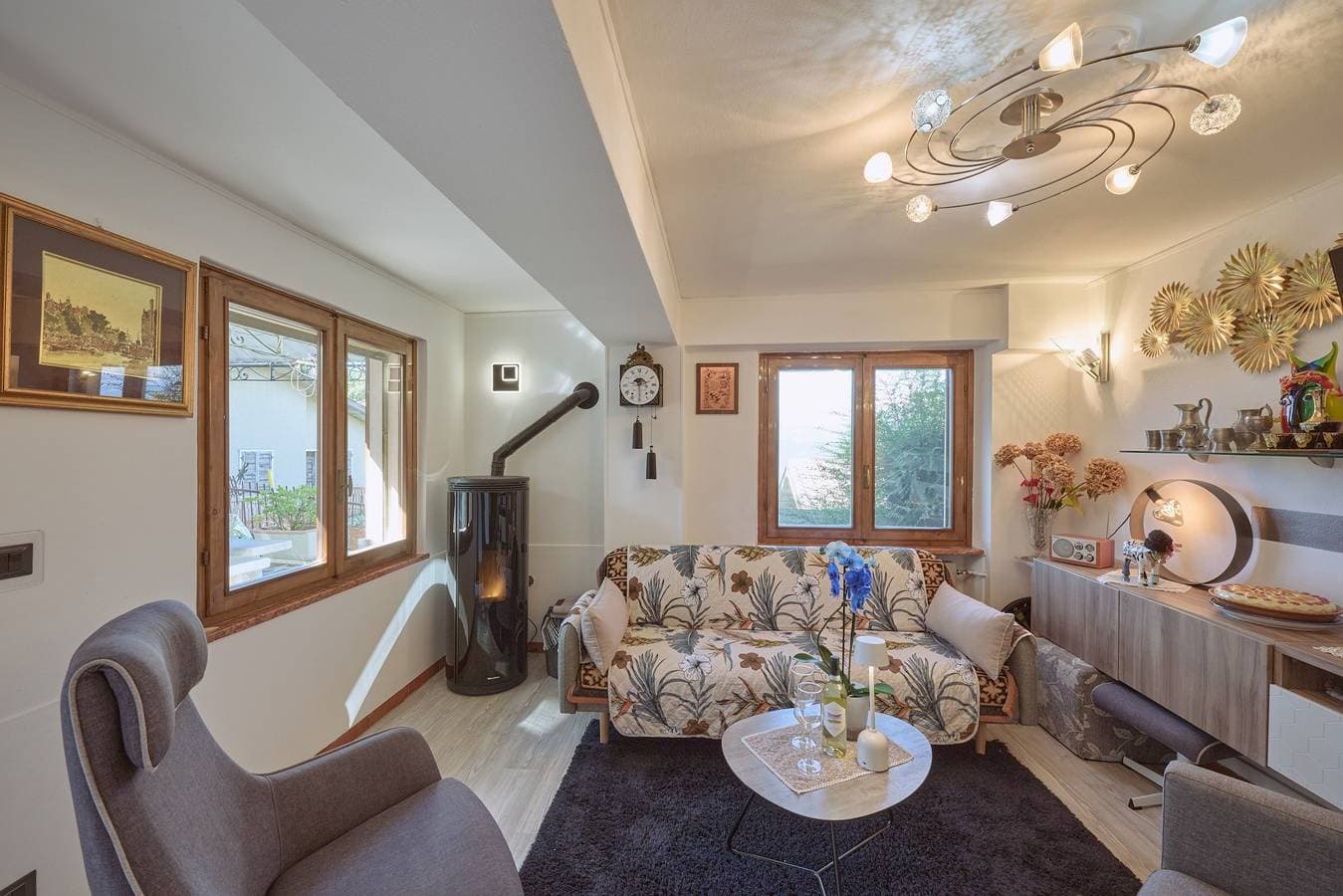 Foto 9 von 37: Ferienwohnung in San Zeno mit schönem Blick auf den See