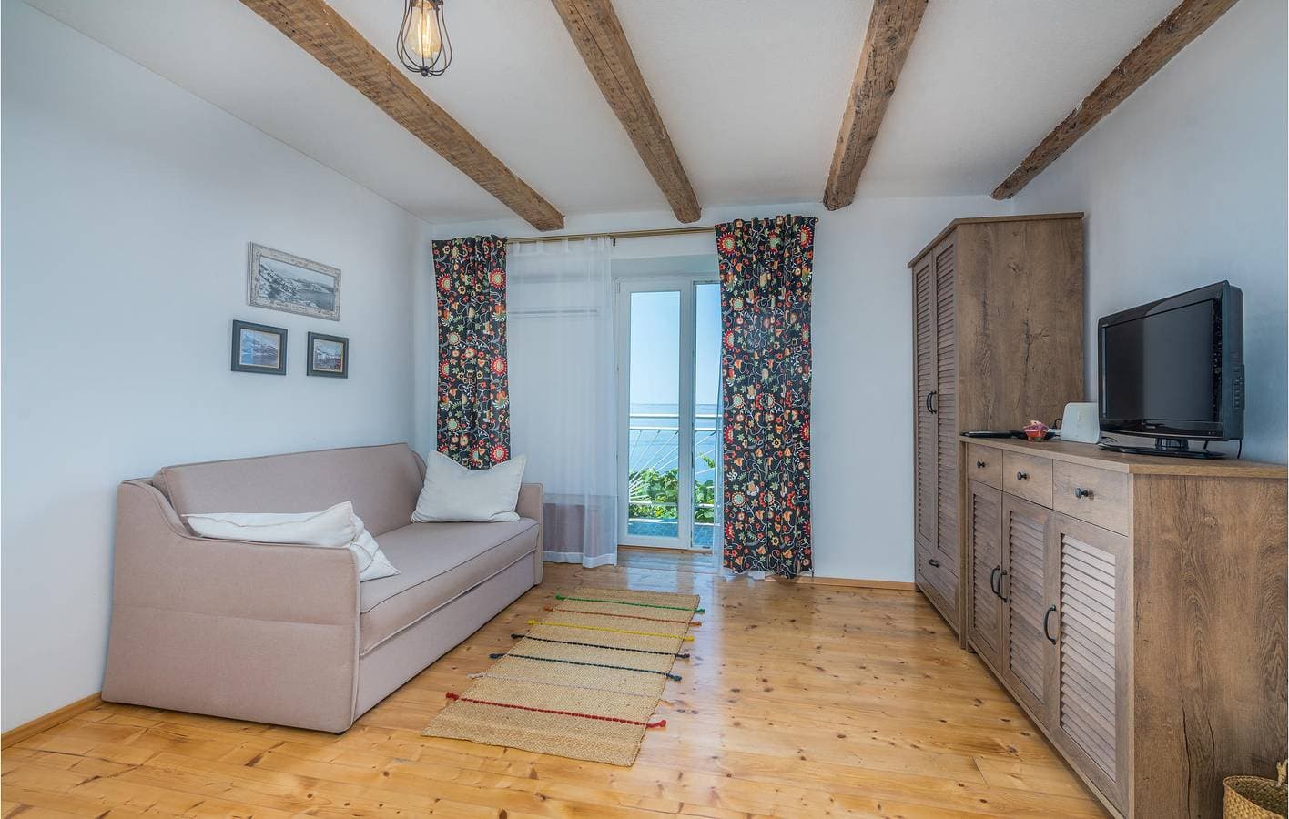 Foto 10 von 24: Gemütliche Ferienwohnung mit Meerblick, WLAN, Klimaanlage und Surfmöglichkeiten in der Nähe
