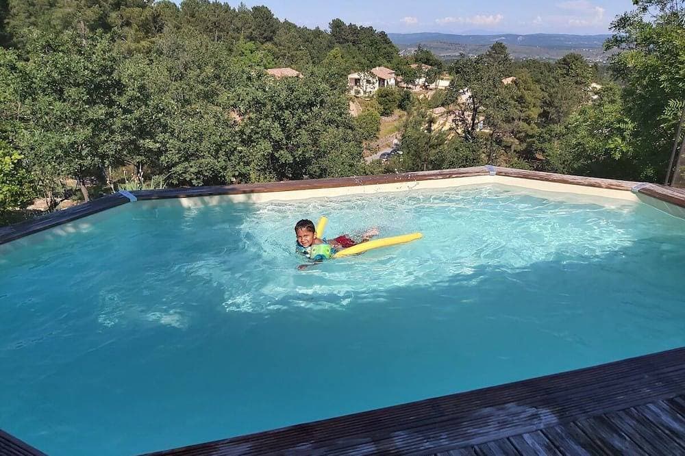 Tolles Haus, Pool und Panoramablick. Charakterdorf, südliche Ardèche. 1