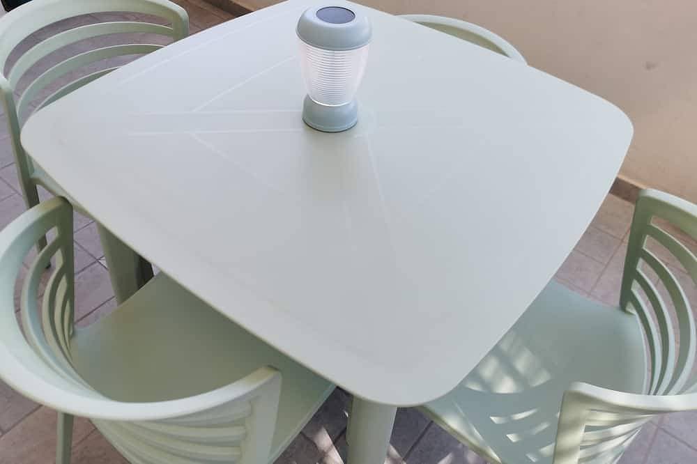 Foto 12 von 30: Ferienwohnung mit Terrasse, A/C, WiFi · 50 m zum Strand