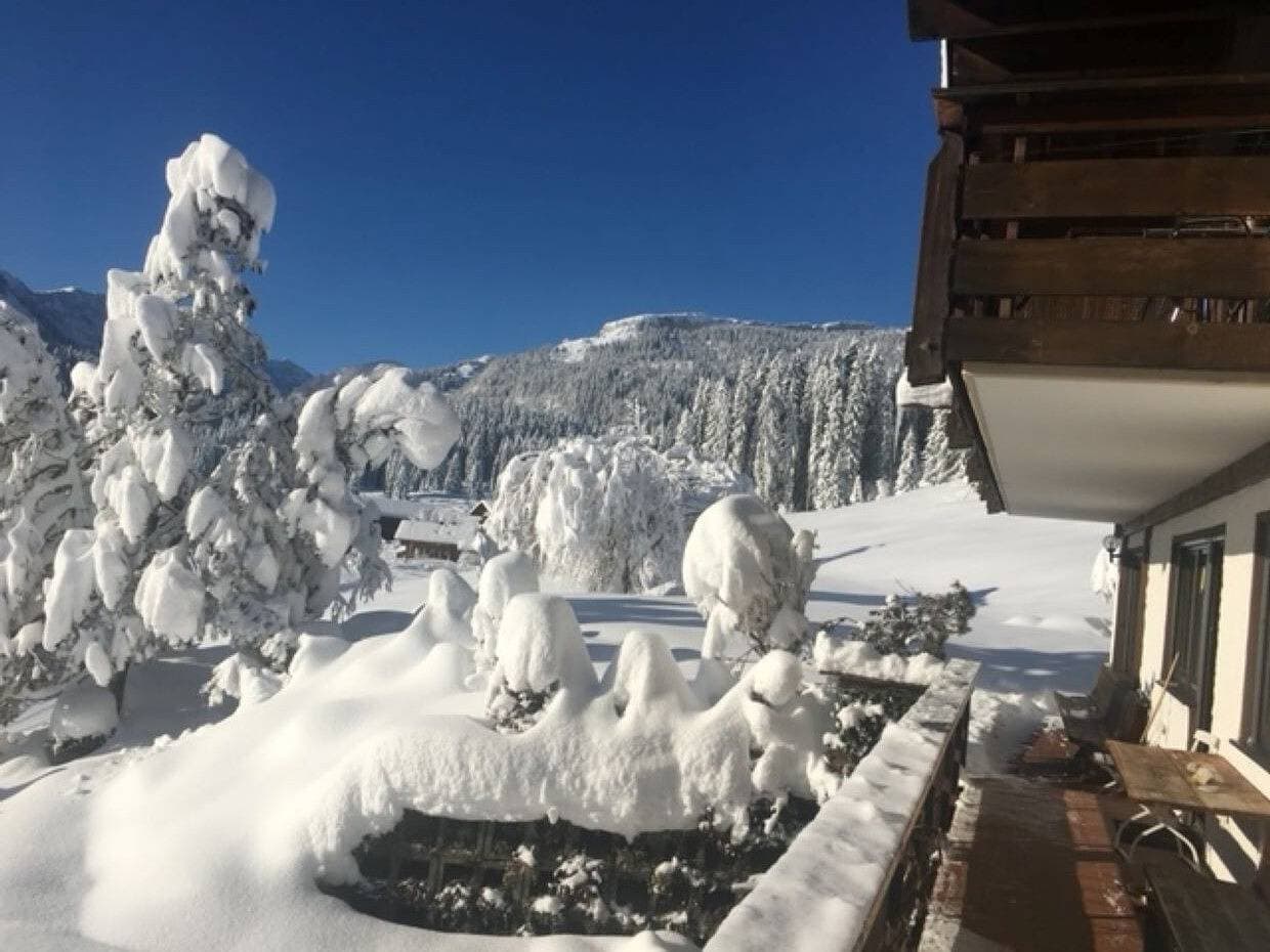 Foto 3 von 22: Ferienwohnung Fewo 2 am Auweg mit Bergblick, Gemeinschaftsgarten und WLAN