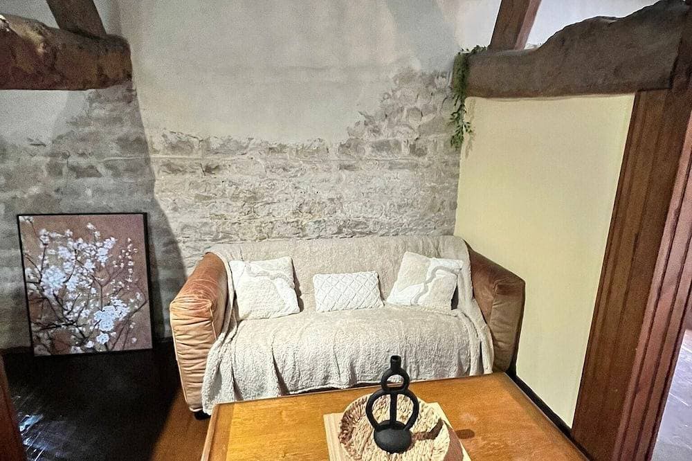 Foto 7 von 14: Cottage 'Gîte 5' mit gemeinsamer Terrasse und Garten