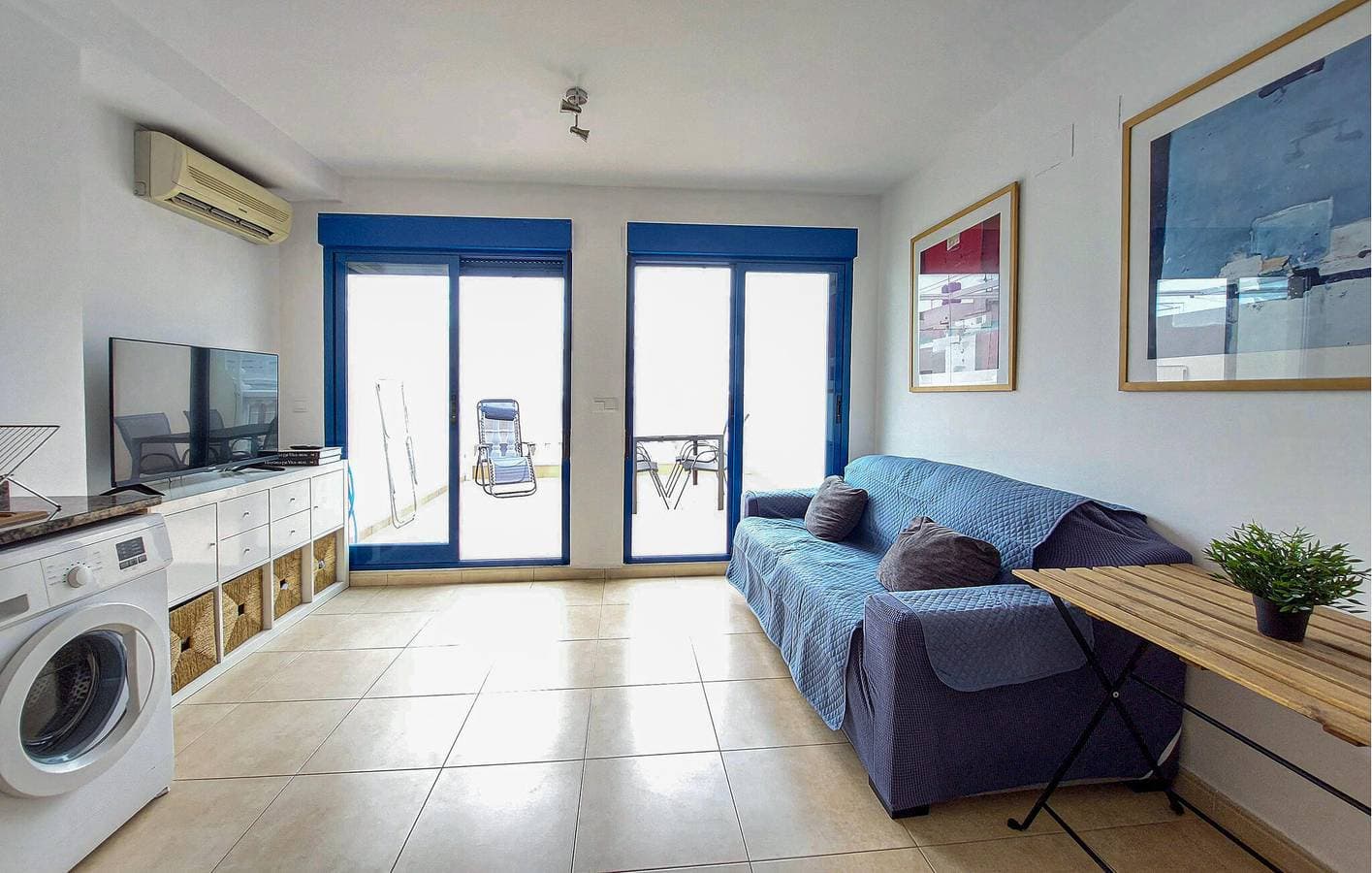 Foto 8 von 15: Strandblick Apartment mit AC, Waschmaschine, Parkplatz - Playa Masbó 900m