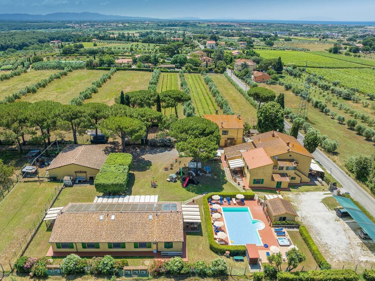 Foto 4 von 23: Bauernhof "Il Pino - Olivo" mit Gemeinschaftspool, privater Terrasse und WLAN