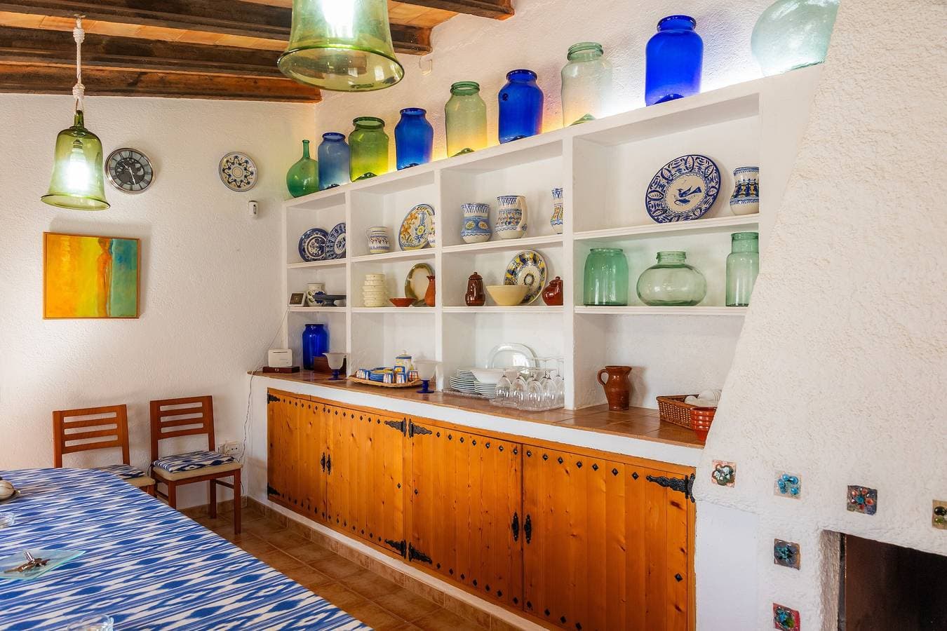 Foto 7 von 36: Finca "Sa Casa Des Pintor Miquel Vives 213" mit privatem Pool, 2 Terrassen und WLAN