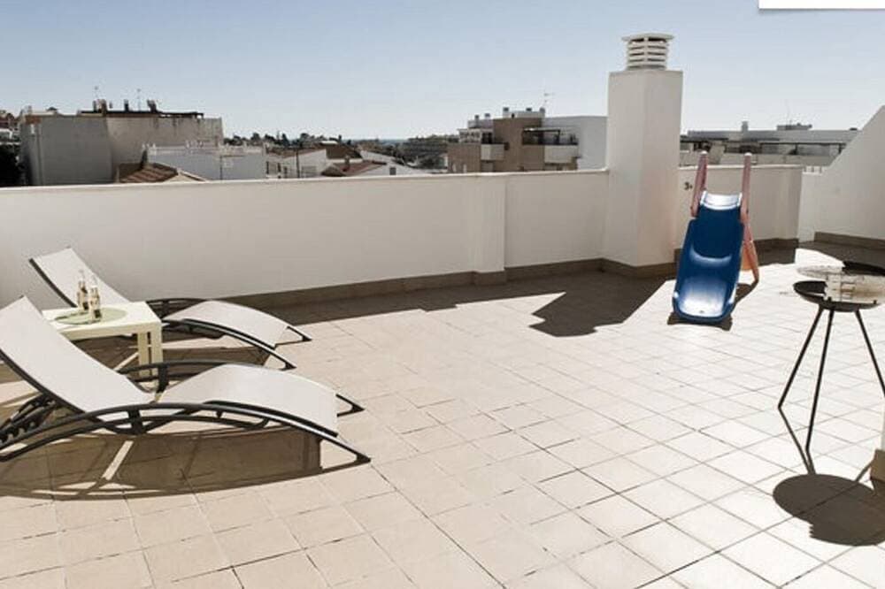 Penthouse Strand Pool Terrasse Strand AC 2Hab WIFI 1