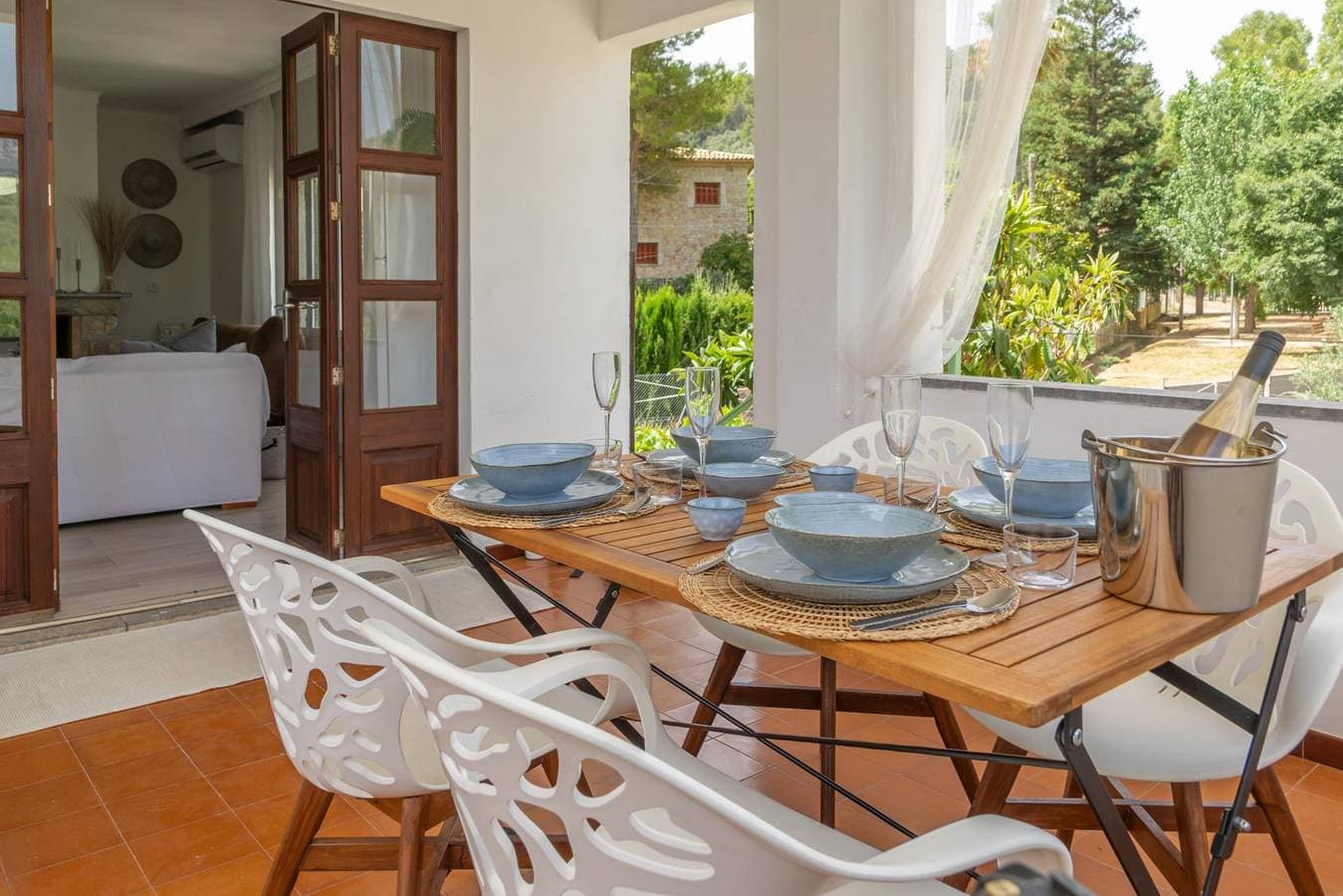 Foto 9 von 41: Cas Roig - Ferienhaus mit privaten Pool in Mancor de la Vall. WiFi gratis