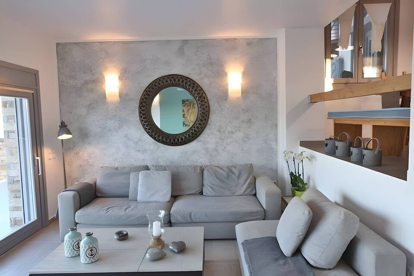 Foto 4 von 44: Villa 'Lina Syros' mit Meerblick, Wi-Fi und Klimaanlage