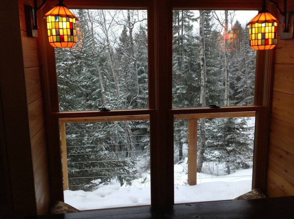 Foto 8 von 38: Tettegouche Blockhaus North Shore Lake Superior mit Sauna