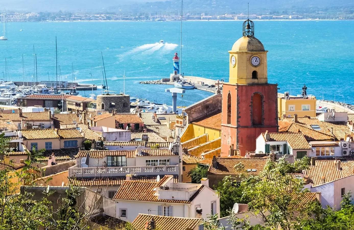 Foto 10 von 16: Klimatisierte T2 App mit Port View Nahe am Strand und an den Toren von Saint-Tropez