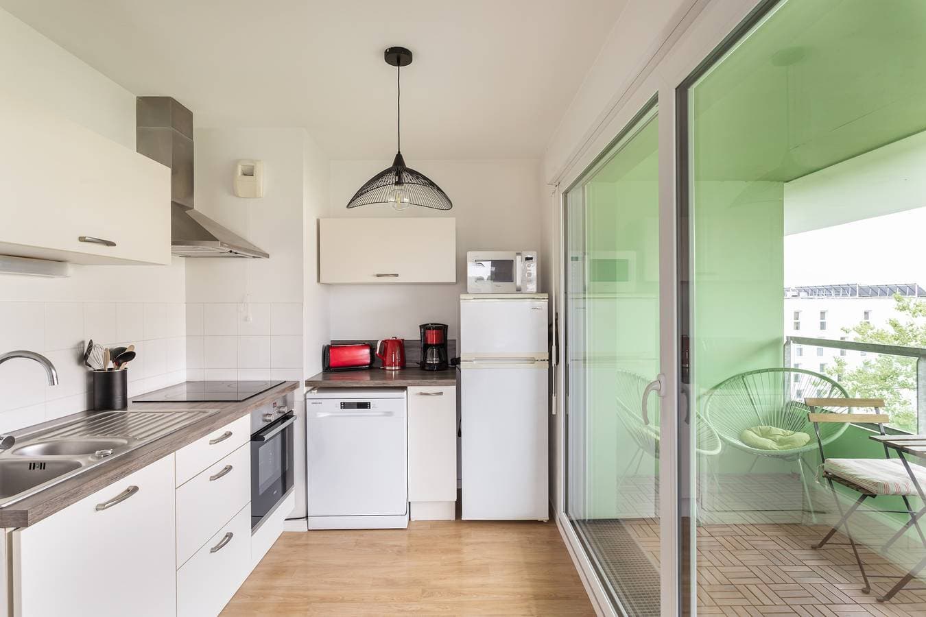 Foto 2 von 12: Ferienwohnung für 4 Personen mit Balkon