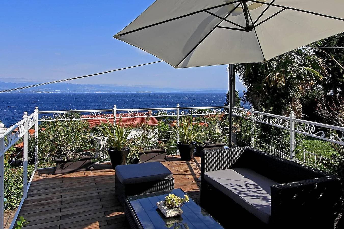 Studio Appartement mit Terrasse und Meerblick Lovran, Opatija As-14178-a 1