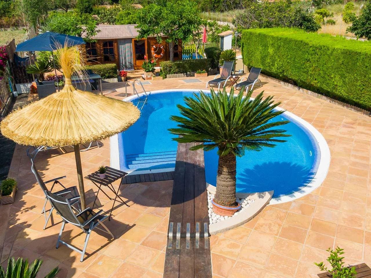 Foto 4 von 30: Wunderschöne Finca mit Pool in Selva, im Zentrum von Mallorca.