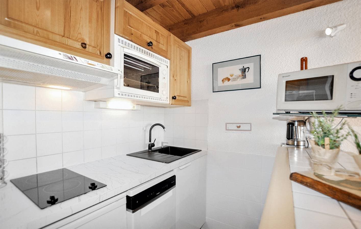 Foto 7 von 20: Gemütliches Ski-Apartment mit Garage, Parkplatz und Internet - Font-Romeu
