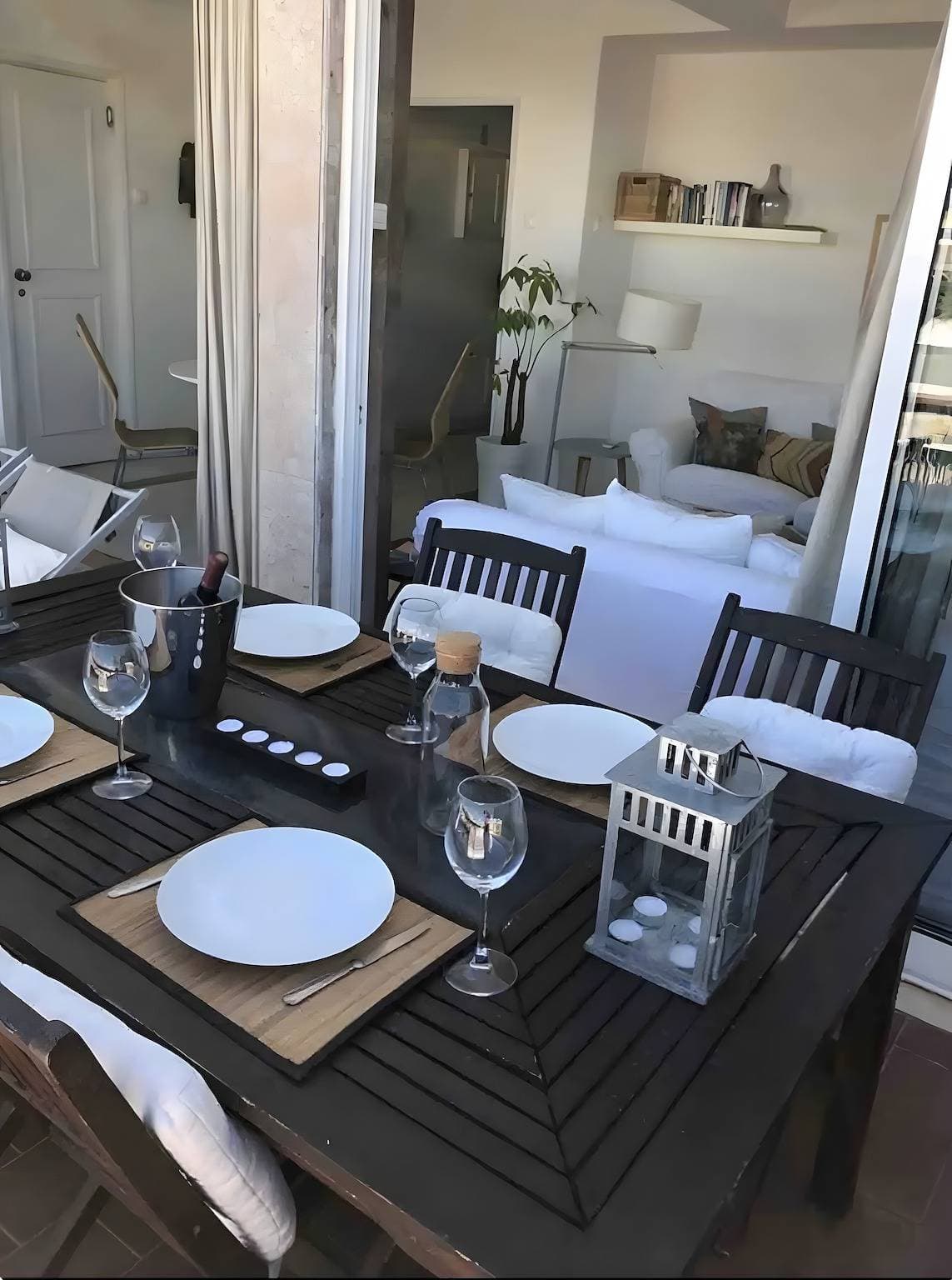 Foto 5 von 24: Apartment „Panoramic Faro“ mit Meerblick, WLAN und Klimaanlage