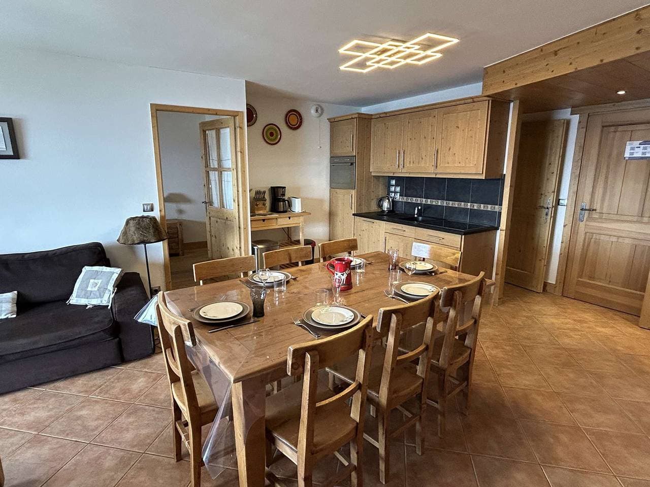 Foto 8 von 16: 3-Zimmer-Wohnung in Villard-sur-Doron, 8 Personen, überdachter Parkplatz