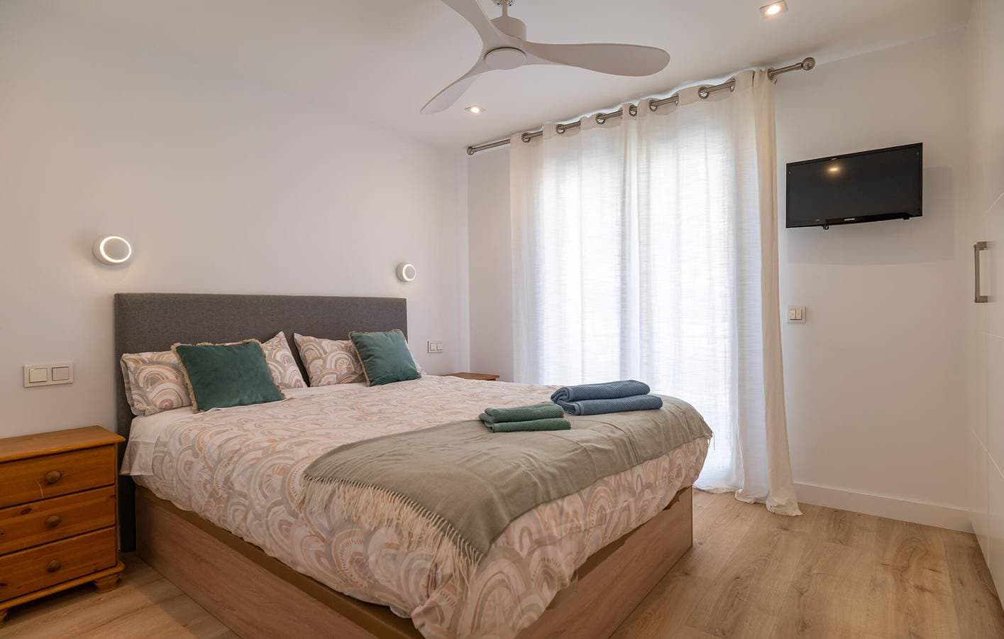 Foto 13 von 20: Gemütliche Wohnung mit Terrasse in der Nähe von Playamar Beach