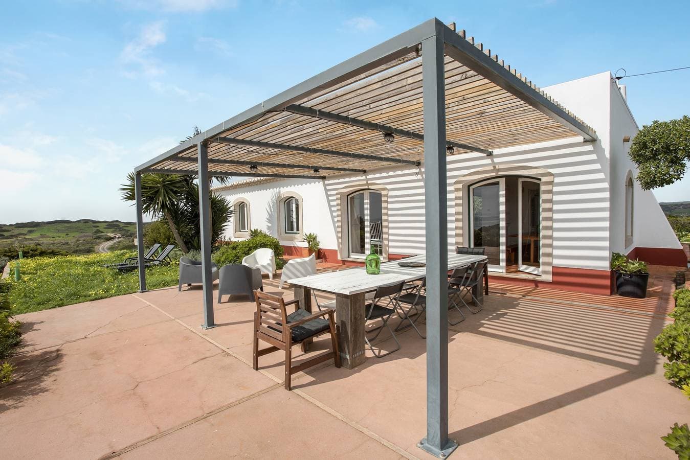 Foto 4 von 36: Ferienhaus 'Casa das Furnas - Eco Home' mit Meerblick, Garten und Terrassen