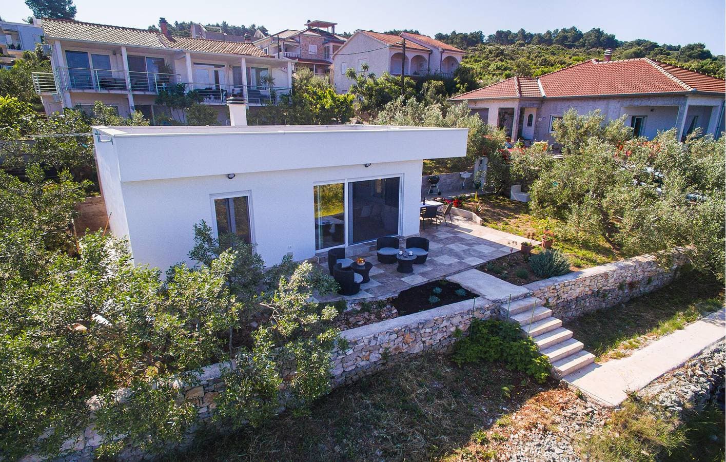 Foto 3 von 21: Gemütliche Ferienwohnung mit Meerblick, Terrasse, WLAN und Parkplatz in Necujam