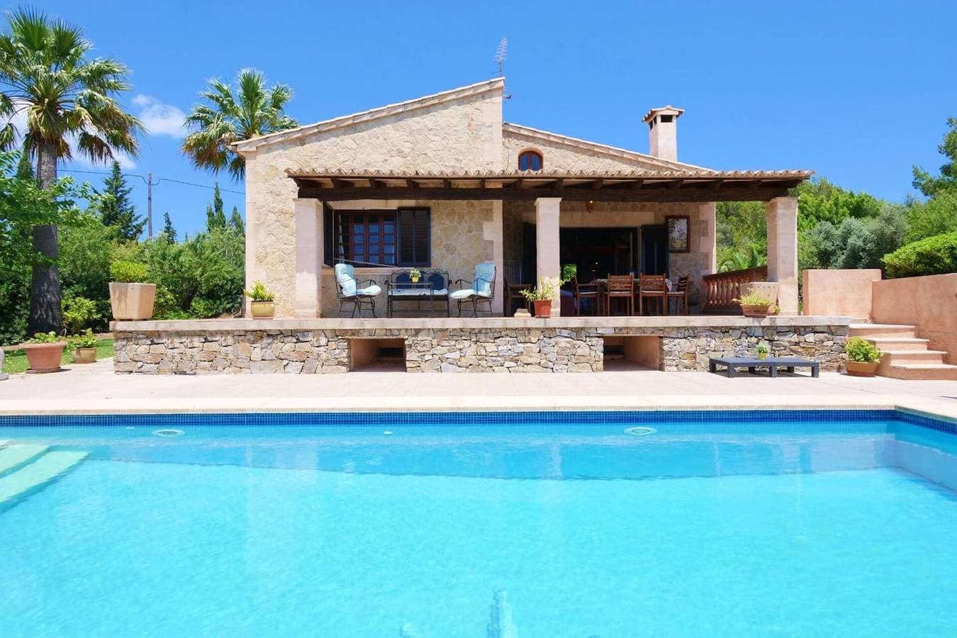 Foto 3 von 29: Ferienvilla "Sa Vinyeta de Son Jaumell" mit Wi-Fi, Pool, Garten & Terrasse