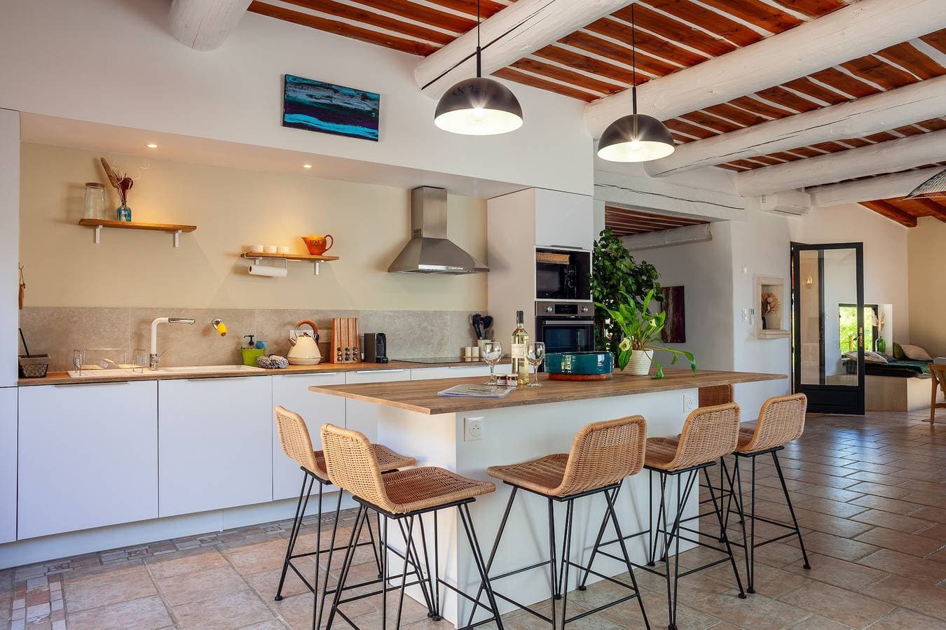 Foto 9 von 26: Ferienhaus 'La Bastide Des Oliviers' mit Bergblick, WLAN und Klimaanlage