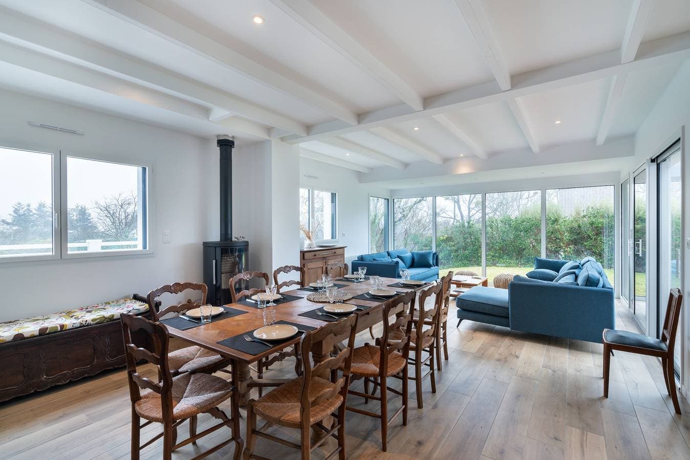 Foto 12 von 19: Ferienhaus für 8 Personen mit Terrasse