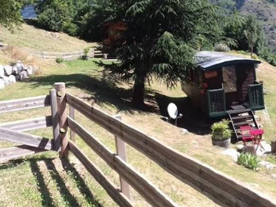 Foto 11 von 16: Camping Les Tilleuls - Tiny house 4 personen - Hütte Perce Neige